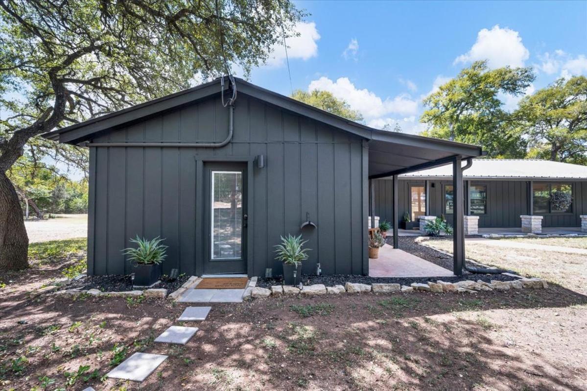 Relaxing Alpaca Ranch Mins From Downtown Wimberley Villa Exterior foto
